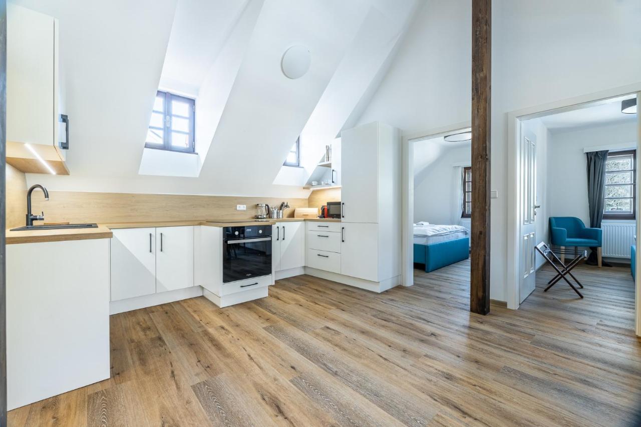 Residence Wurmfeld - Rodinny Apartman S 3 Loznicemi 체스키크룸로프 외부 사진